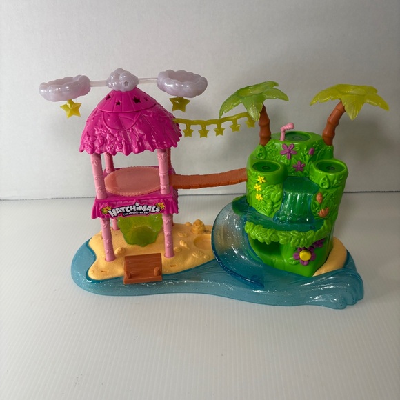 Hatchimals CollEGGtibles Tropical Party Play Set WORKS